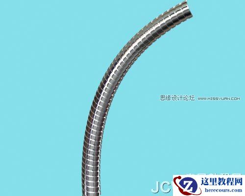 3ds MAX教程：金属软管建模图解