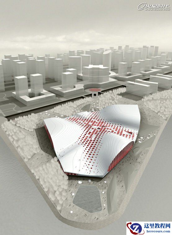 3ds Max建造体育馆实例制作过程