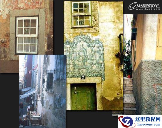 3ds Max制作都市感和陈旧感的大街景象