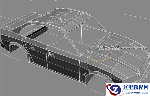 3DMAX实例教程：教你如何作汽车建模