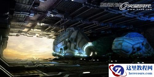 3ds Max实例教程：打造未来飞行器