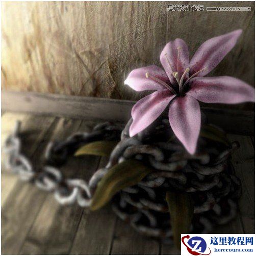 3DsMax制作“被束缚的花儿”实例教程