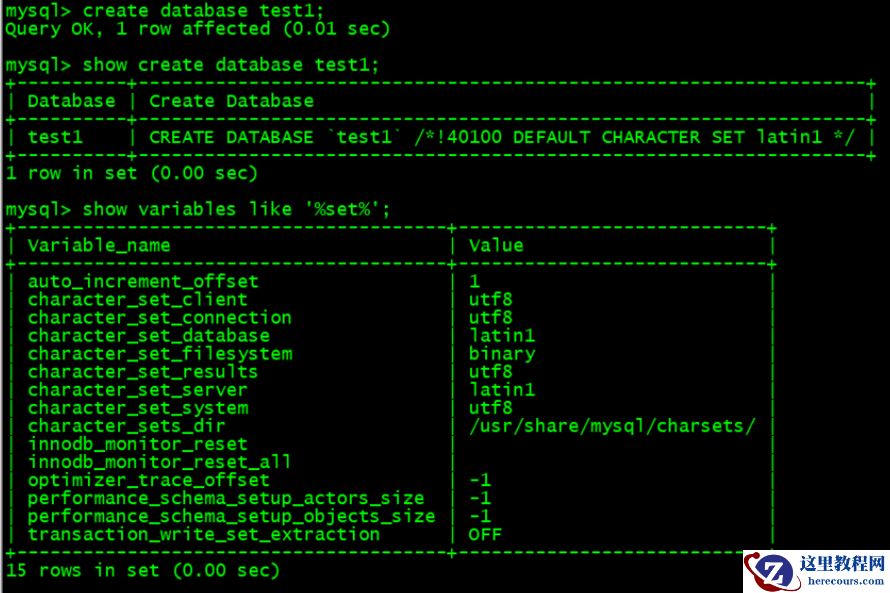 Mysql运维-数据库及表相关操作