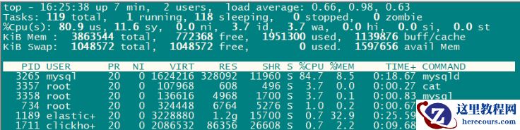 使用pv命令限制SQL文本导入速度