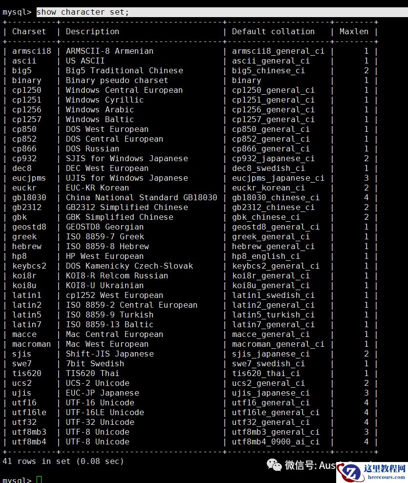 MYSQL collation 选好还能换吗