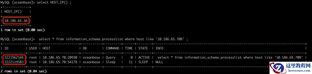 OB运维 | 连接 kill 中的 session_id
