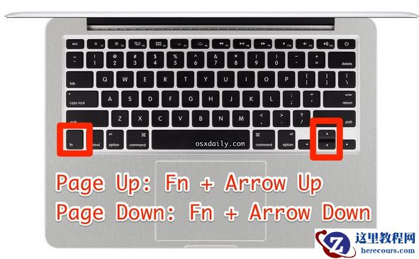 Mac上没有Page Up&Down怎么办？Mac怎么快速上下滚动页面？