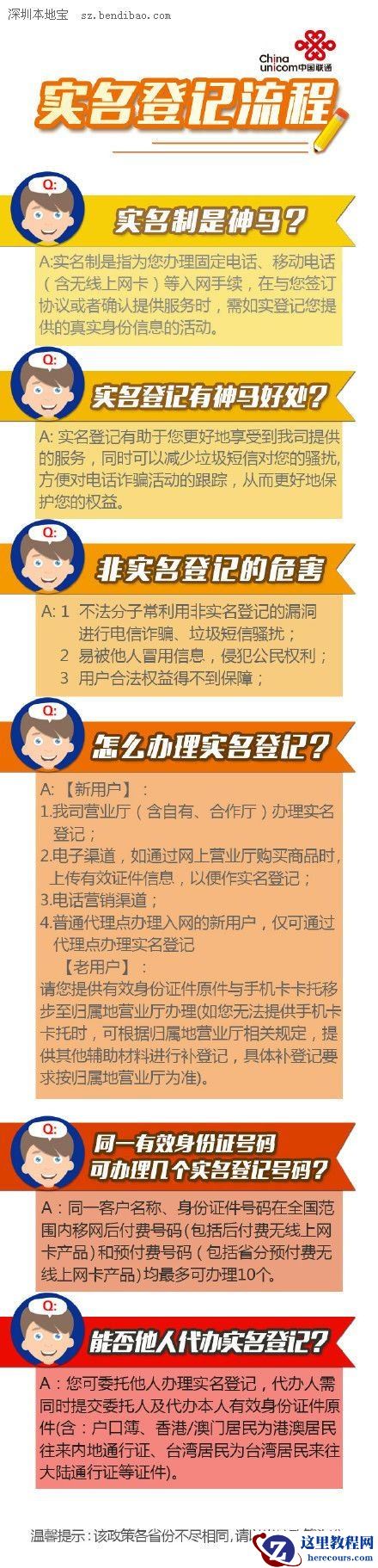 中国联通卡实名登记流程 联通卡怎么实名登记