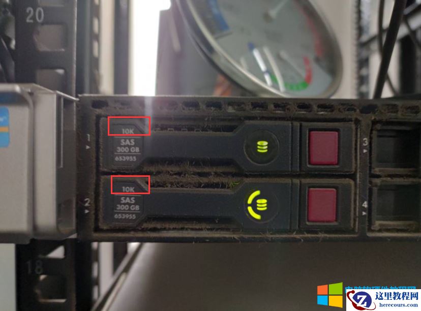 服务器硬盘10k和15k，SAS接口是什么？