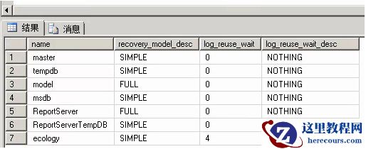 sqlserver事务日志增长过快