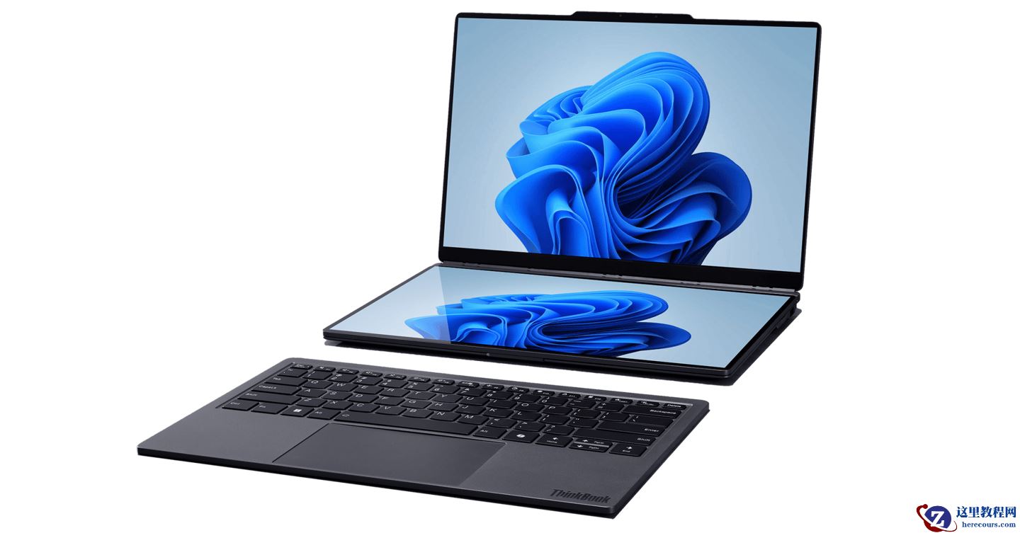 双屏与模块化的演绎：联想公布 ThinkBook Modular AI PC Concept 概念机