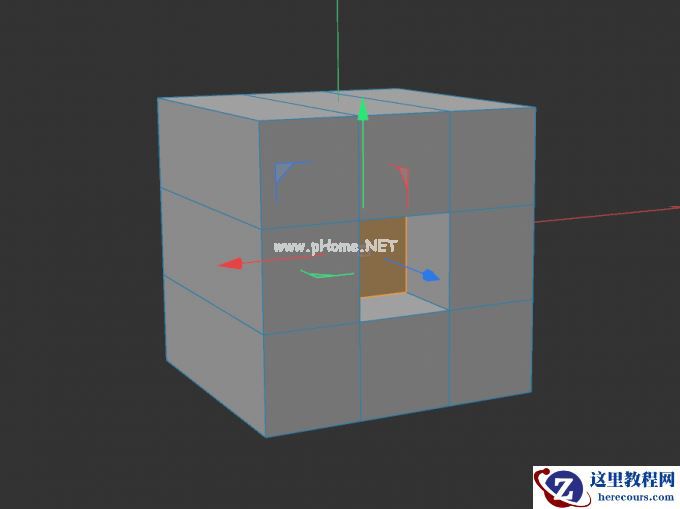 完成向内的挤压