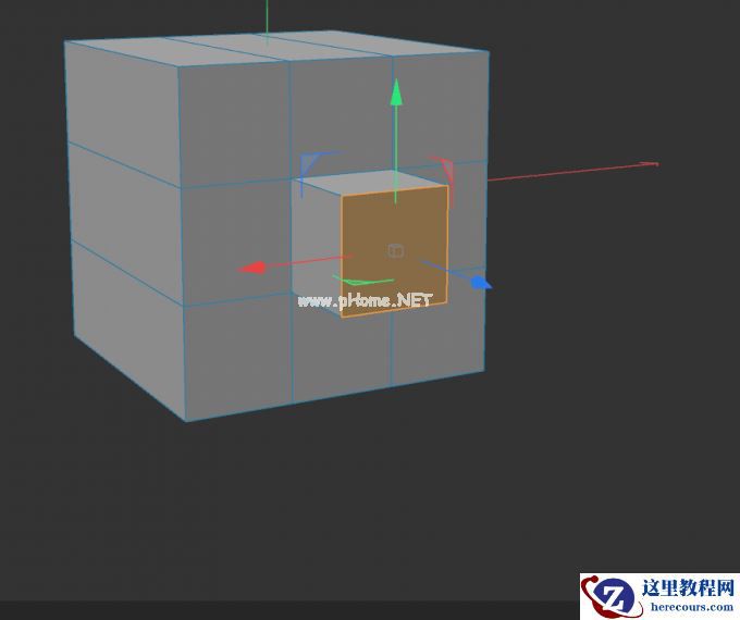 完成向外的挤压