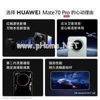 华为（HUAWEI）华为 Mate 70 Pro 新品旗舰手机 云杉绿 12GB+256GB【标准版】 官方标配