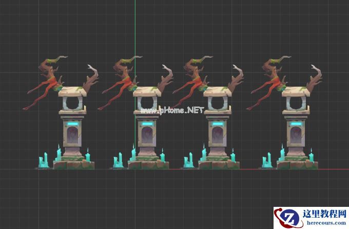 复制并分开模型