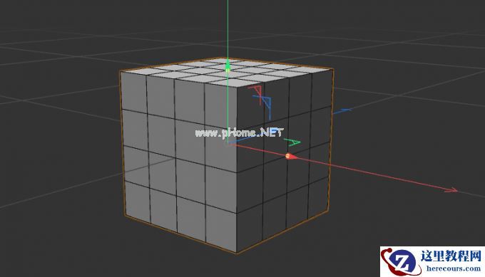 模型显示了分段