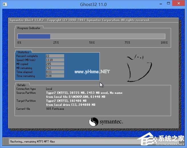 U行侠U盘启动盘制作工具怎么重装XP系统?
