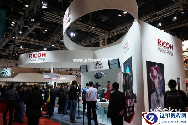 P&E2015:展现强悍光学实力 理光展台探秘