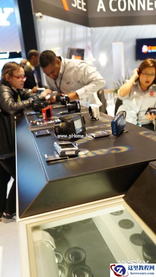 全线产品展出CES佳能展台速览
