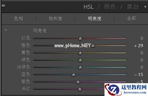 LR不改变整体色彩调亮儿童面部肤色