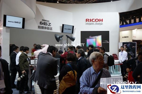 P&E2015:展现强悍光学实力 理光展台探秘
