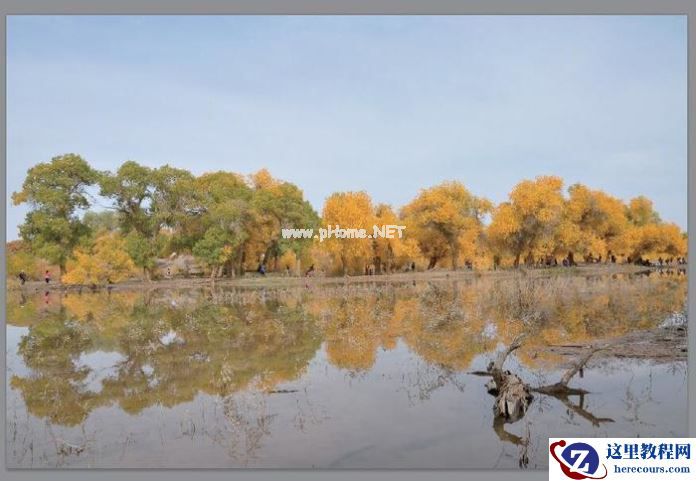 使用PS把灰蒙蒙的风景照片调成明亮唯美效果,PSDEE.COM