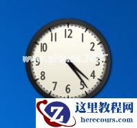 Windows7桌面时钟如何添加？时钟小工具的添加方法