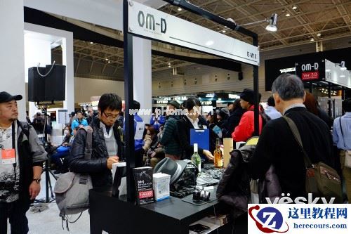 CP+2015:激情热情融合 奥林巴斯展台受追捧