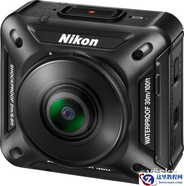 尼康搭载360°视频拍摄功能进军运动相机市场