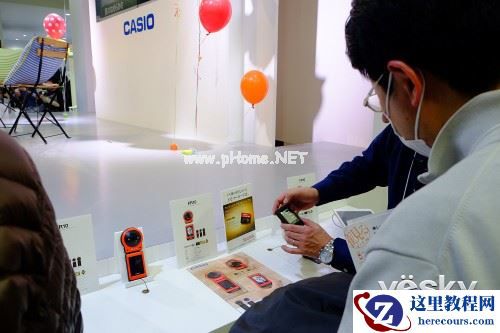 CP+2015:青春活力 卡西欧展台热闹非凡