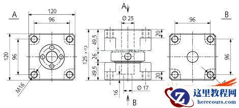 传感器外形及安装尺寸