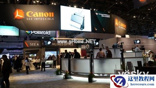 全线产品展出CES佳能展台速览
