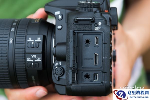 轻便小巧 尼康中阶单反D7500外观评测