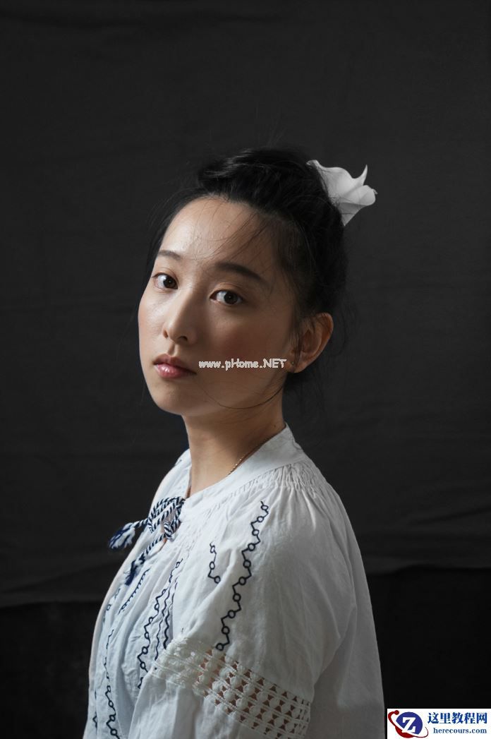 Photoshop给室内偏暗人像美化及调亮人物光影