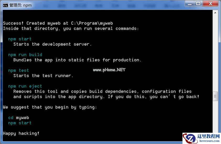 win7安装node.js报错提示windows Server 2012 R2和安装React脚手架最详细教程
