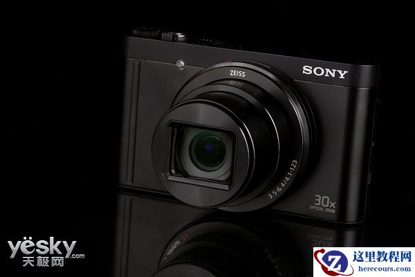 将旅行装进口袋 索尼WX500数码相机外观赏