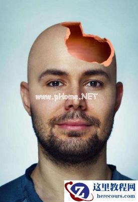 Photoshop合成脑洞大开的创意人像效果