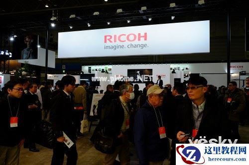 CP+2015:理光展台人潮涌动 各产品炫彩亮相