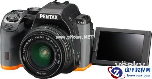 理光发布全球最小防尘防滴溅单反相机K-S2