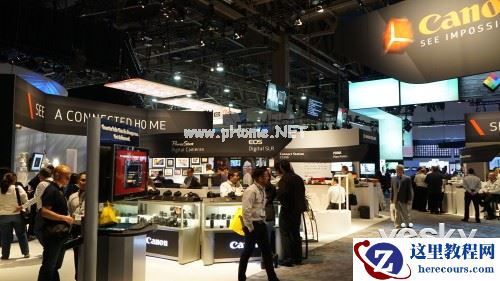 全线产品展出CES佳能展台速览