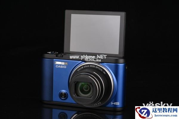 美丽时尚新机 卡西欧ZR2000相机外观评测