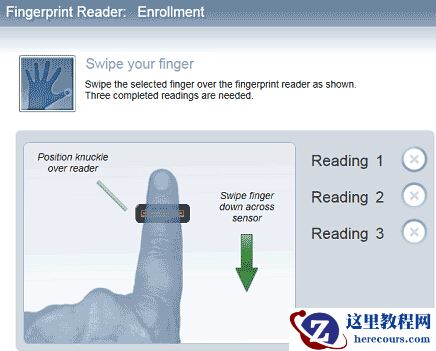 win7指纹识别启用设置教程