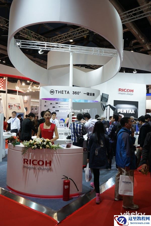 P&E2015:展现强悍光学实力 理光展台探秘