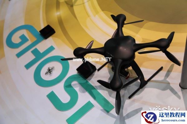 上海CES Asia展Ghost空中机器人夺眼球