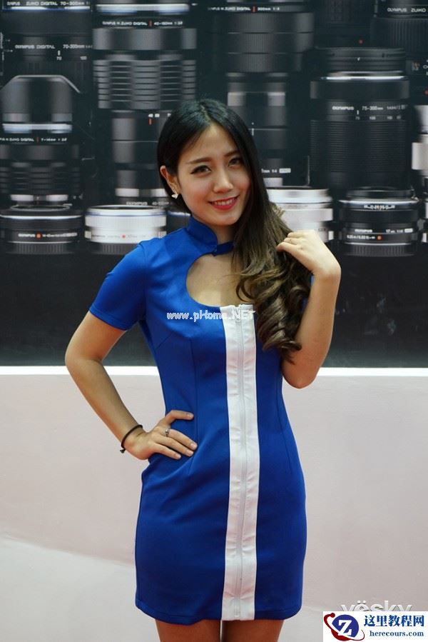 P&E2015：产品之外看点 奥林巴斯展台美女多