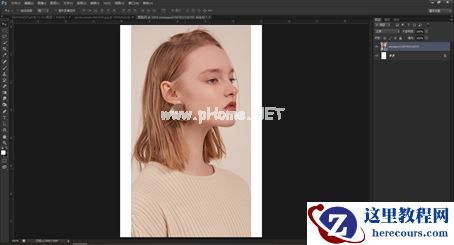 Photoshop创意合成从人物头像中长出的花朵
