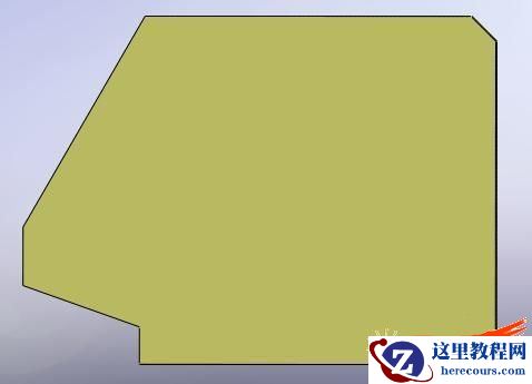 优化前压环断面