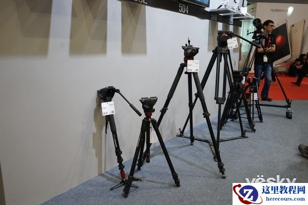 P&E2016：曼富图 三脚架就是要稳固