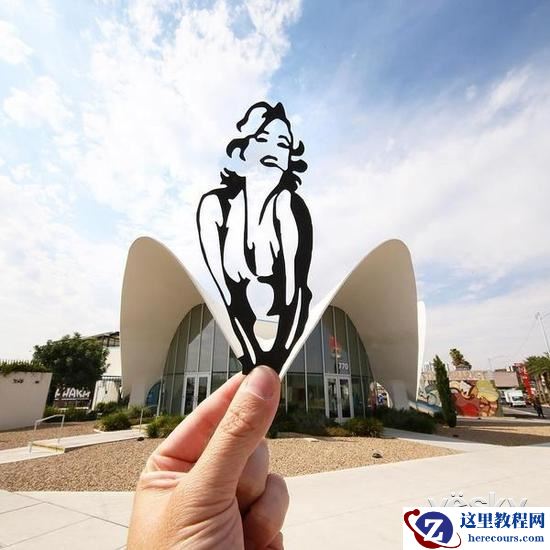 一部相机一张剪纸，他就惊艳了全世界