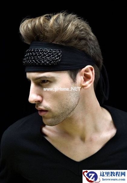 Photoshop设计蜂窝状的人像海报效果